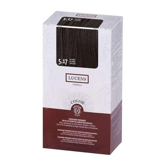 TINTA COLOR LUCENS 5.17 - ICE COFFEE 0,135 ML LUCENS UMBRIA