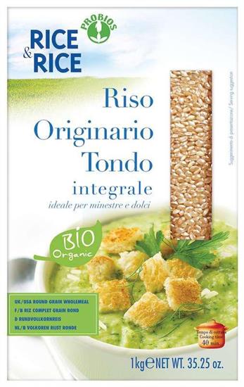 RISO TONDO INTEGRALE ORIGINARIO BIO 1kg