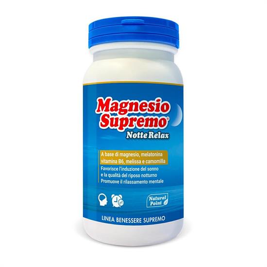 MAGNESIO SUPREMO NOTTE RELAX 150 GR NATURAL POINT